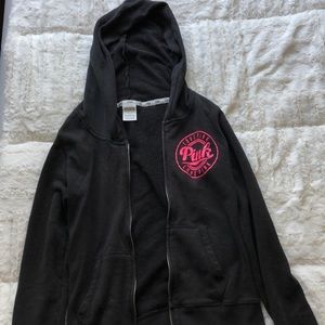 PINK Full-Zip Hoodie
